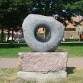 New design custom modern garden ornamental granite landscape sculptures natural stone statue